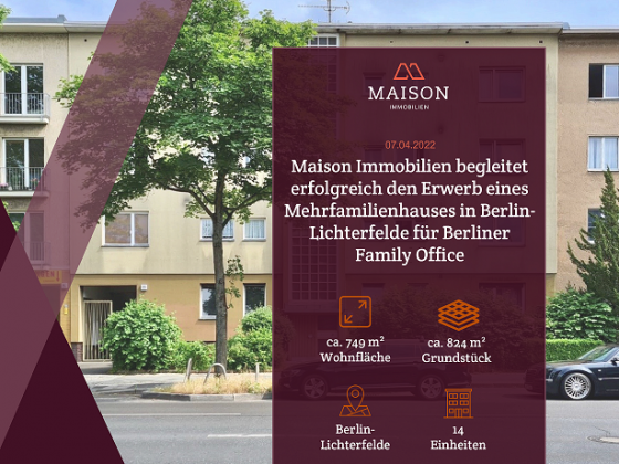 Haus verkaufen | Maison Berlin