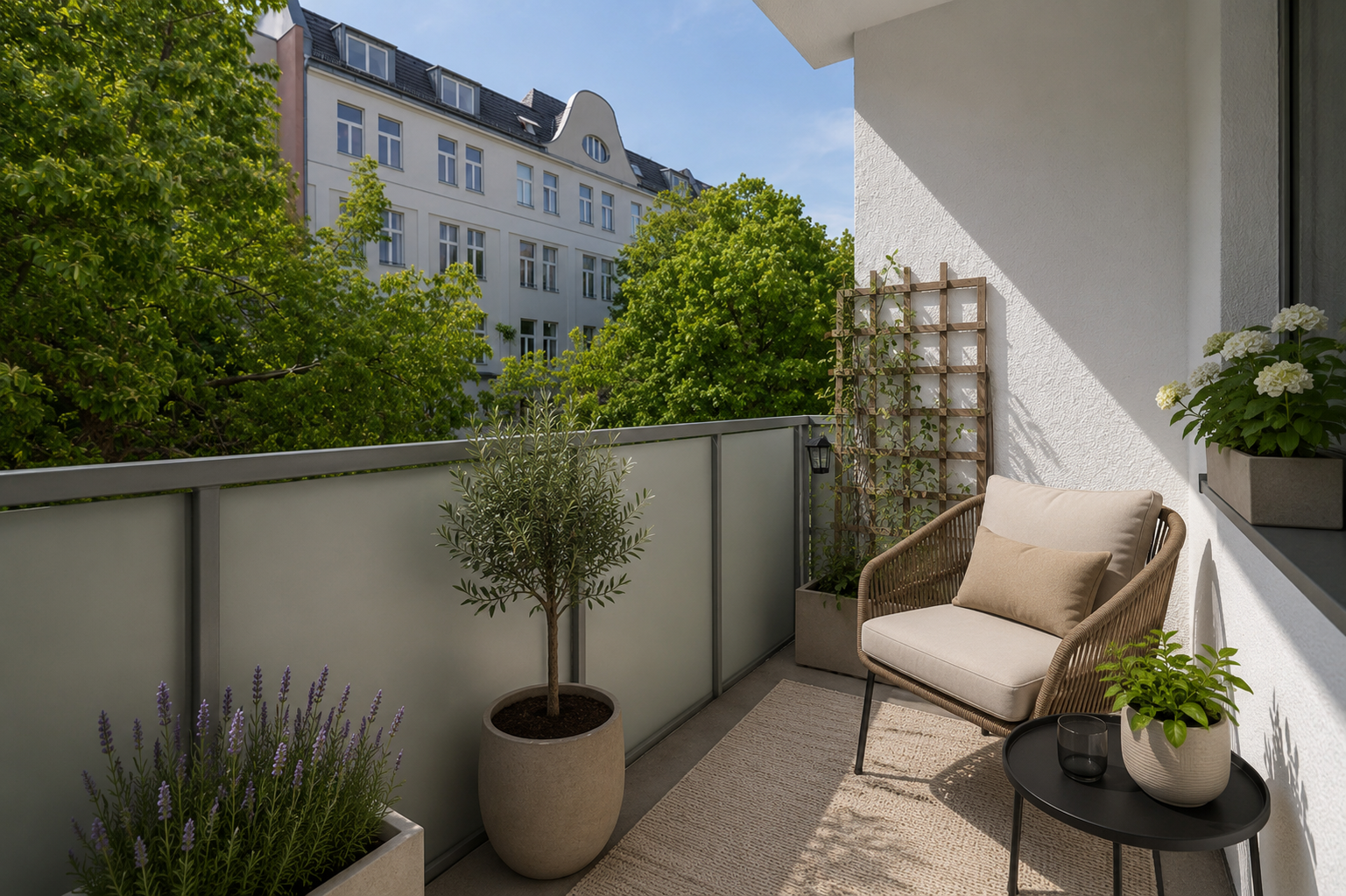 Visualisierung Balkon