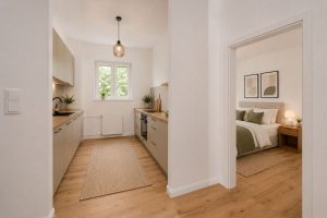 Visualisierung Küche_Schlafzimmer