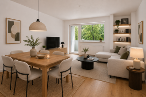 Visualisierung Wohnzimmer